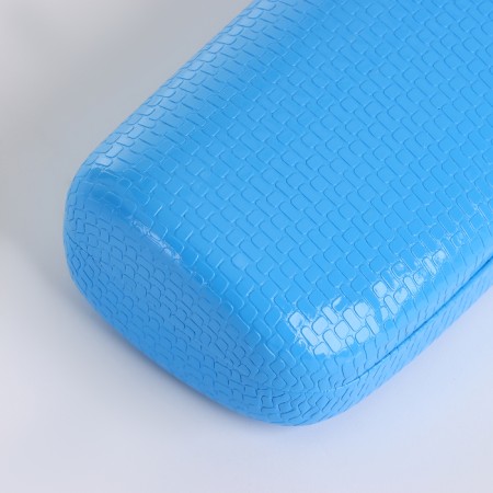 Case for glasses on the cracker, length 15 cm, blue color-2