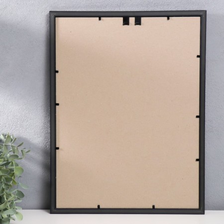 Photo frame plastic "reed" 30x40 cm, burgundy-2