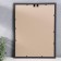 Photo frame plastic "reed" 30x40 cm, burgundy