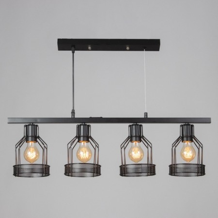 Lamp "Henry" 4he27 40W Black 78x14.5x23-123 cm-1