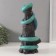 New Year's figure "Snake on the hemp" 33 x 14 x 15 cm.