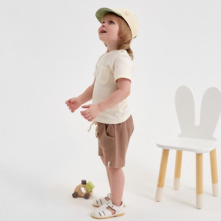 Ketka children's baby J. p. 46-48. tsv. Beige/green-2