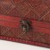 Casket wood chest with a rhombus handle 9.4x13.8x9.7 cm