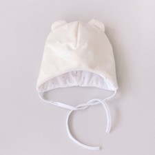 A cap on ties with ears children's kinderlitto 