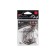 KOI Offseet Worm hook, size 40 int, BN color, offset 10 pcs.