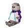 Soft toy "Basik in a multi -colored sweatshirt", 19 cm