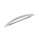 Slot handle (fashion 8856-128), m/o 128 mm, chromium color