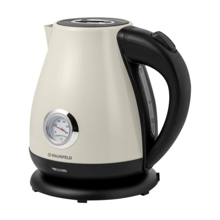 Teapot Maunfeld MGK-625BG, metal, 1.7 l, 2200 watts, beige-1