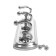 Tundra hanger tund002, metal, three -horned, chromium color