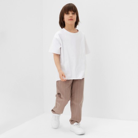 Pants for the boy KAFTAN, size 28 (86-92 cm), beige-3