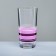Set for juice "Blueberry" art painting, 6 glasses 1250/200 ml