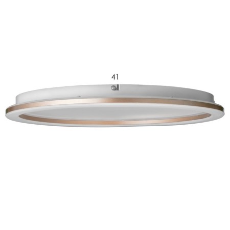 Luer with Ringo PDU LED 62W 3000-6000K gold 50x50x4.5 cm Bayerlux-7