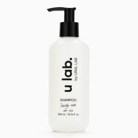 Shampoo for all hair types, 300 ml, flower aroma, u lab