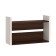 Shelf, 700 × 240 × 432 mm, caramel/wenge color