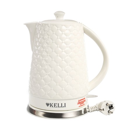 Electric kettle Kelli KL-1340, 1.8 l, 2400 watts, white