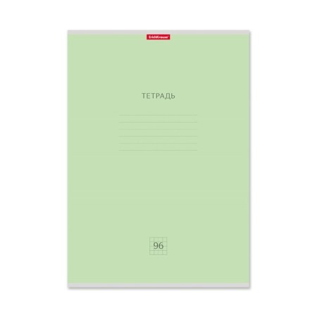 A4 notebook, 96 sheets in the cage on the Erichkrause "Classic", cover coated cardboard, offset unit, whiteness 100%, mix-2