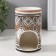Aroma lamp ceramics "Patterns" 7.2x7.2x11.6 cm