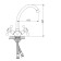 ACCOONA A4680 kitchen mixer, two -wound, with a nut, silumin, chrome