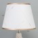 Table lamp "Onery" E14 40W white-gold 23x23x40 cm