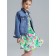 Denim jacket for girls, height 170 cm