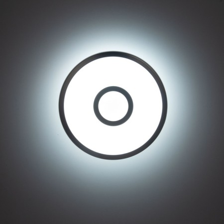 Lamp Citilux "Starlight Smart" CL703A11G 20.8x20.8x5.9 cm, 1x13W, LED, Gray color.-1