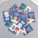 Cardboard "Dragon. Happy New Year" set 10 pcs (5 types) 4x6 cm