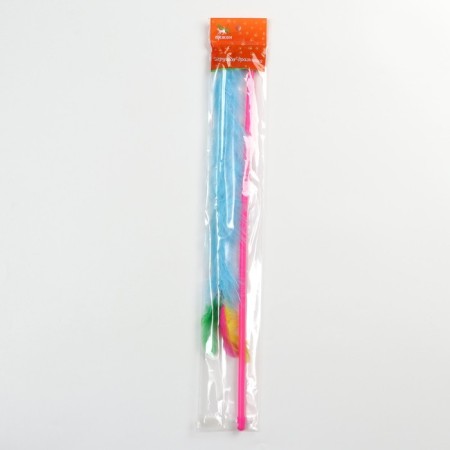 Tearing fur "long tail", blue-3