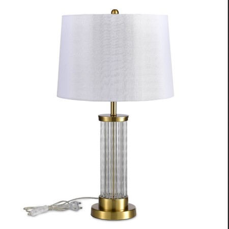 ST LUCE bedside lamp. SL1003.304.01. Corsi. 1x40 watts, E27, 38x38x63 cm, brass color-1