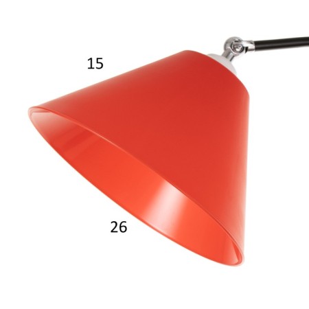 Taleser "Captain" 1x15W E27 Model: BR 01048 Black/Red-7