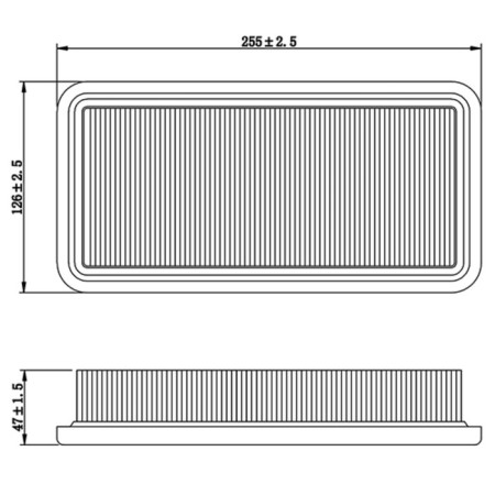 Air filter Totachi Ta-1773-1