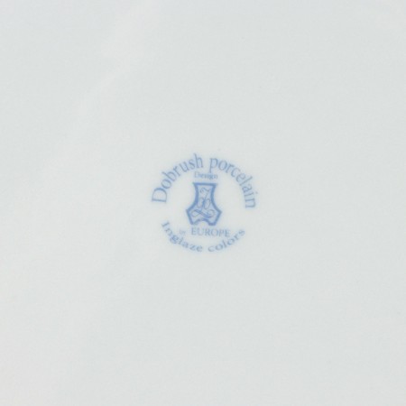 Porcelain plate "Stained glass", D = 20 cm-4
