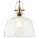 Suspension lamp Bell 1xe27 40W, size 30x30x35.5-150 cm, bronze color