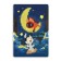Diamond mosaic with partial filling for children “Kitten named Gav”, 10 x 15 cm