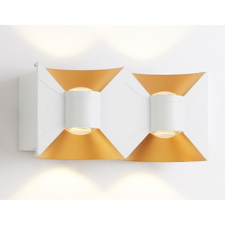 Street wall lamp Ambrella Garden ST4475, 11W, LED, white color, gold