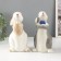 Souvenir Ceramics "Rabbits Milash" White Mix 20x10x10.5 cm