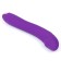Vibrator with stimulation of the point G, 22 x3.8 x3.1 cm, purple