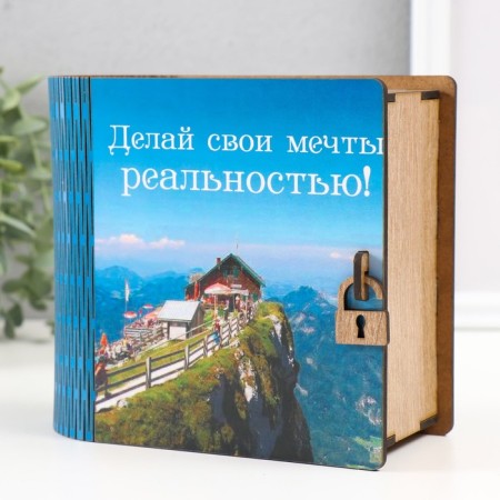 Pig a case-book "House" 15x14x8 cm-2