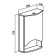 Fortuna 50 mirror 24 x 50 x 75 cm