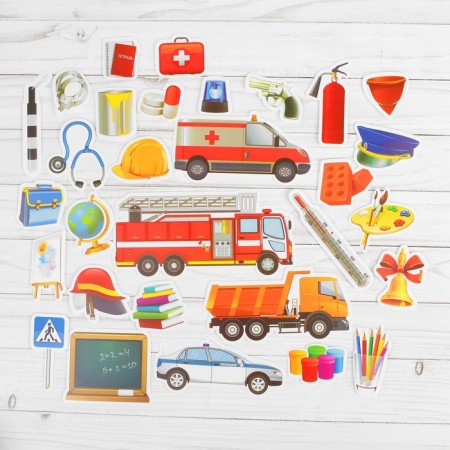 Velcro game, designer "Professions", Fun Velcro