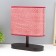 LARA table lamp E27 40w Bordeaux 25x10x30 cm Risalux