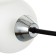 Svetogor chandelier "Mir" 4x60W E27 Black/Chrome