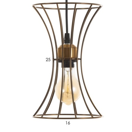 Lamp Bayerlux "Anetta" 3he27 40W gold 16x50x23-123cm-5