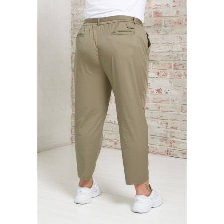 Women's pants, size 52, khaki color-3