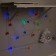 Garland "thread" 4 m with nozzles "Ball Wire", IP20, transparent thread, 20 LED, glow of multi, 8 modes, 220 V