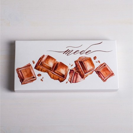 Chocolate box, confectionery packaging, “you”, 17.3 x 8.8 x 1.5 cm-1