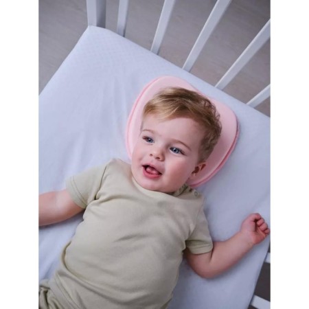 Pillow Baby Anatomical Topotyki Memory Foam, pink color-5