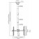 ARM Media LCD-3000 TV, up to 55 kg, 32-90 ", ceiling, turn and slope, black