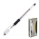 Gel pen, standard, rubber emphasis, Crown HJR-500R, black, node 0.5 mm