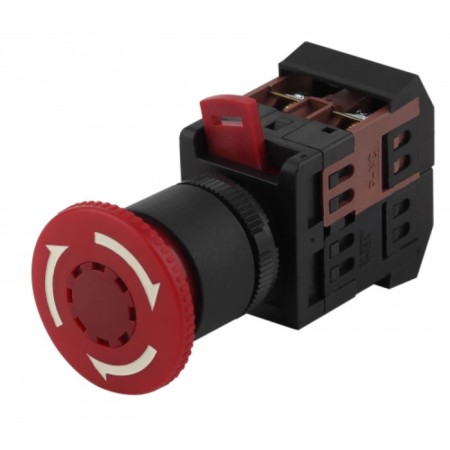 BBG40-K04E22 Era button ERA CLUGHT CLYUGE Red D22mm Neon 240V 1Z+1R