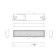 Emergency lamp LED era DBA-1, 250x57x29 mm, IP20, LED, 6W, 360LM, white color